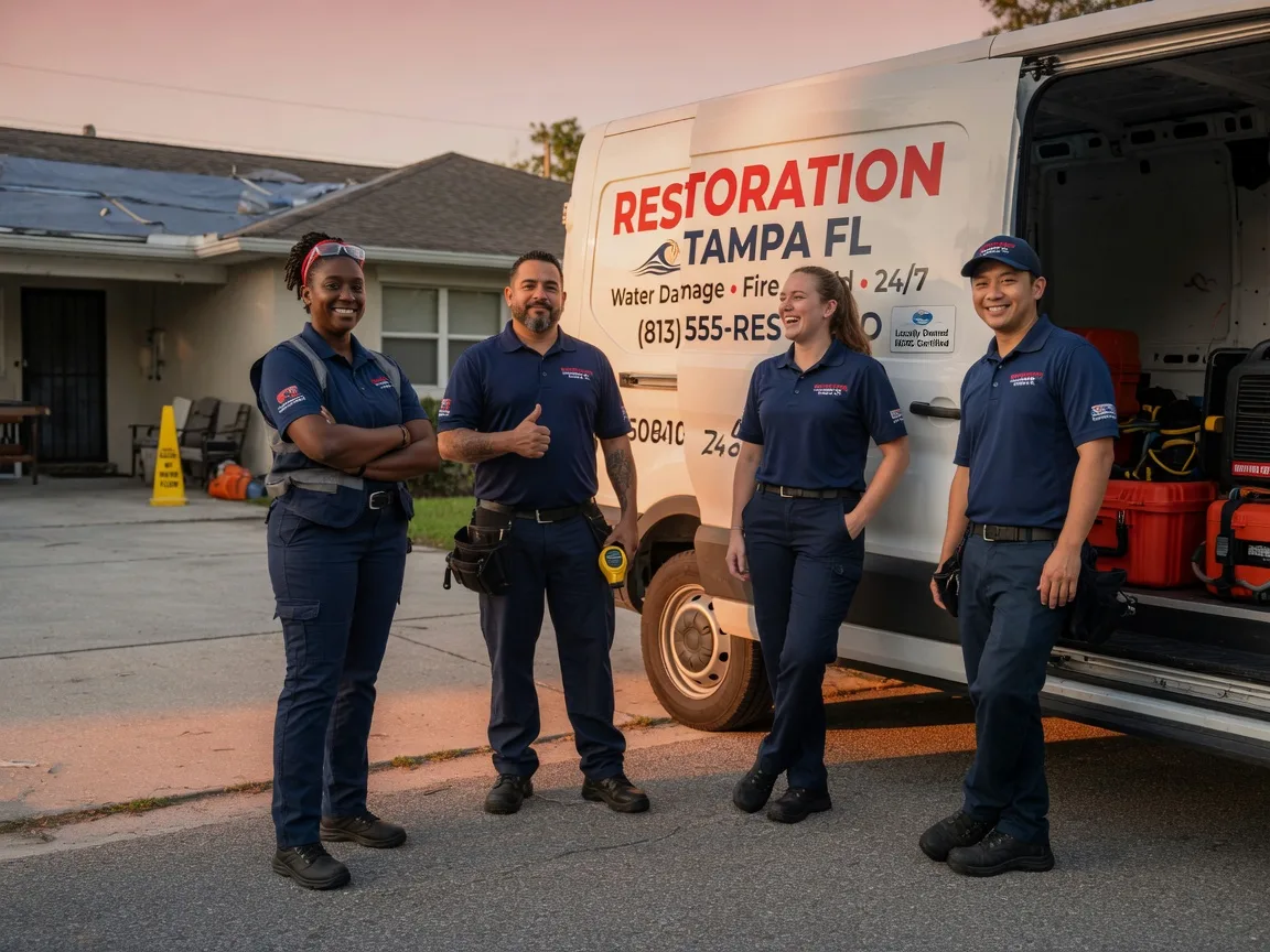Water Damage Restoration company in Canyon Dam, CA